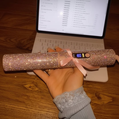 AuroraGlow™ Gemstone Wireless Hair Straightener